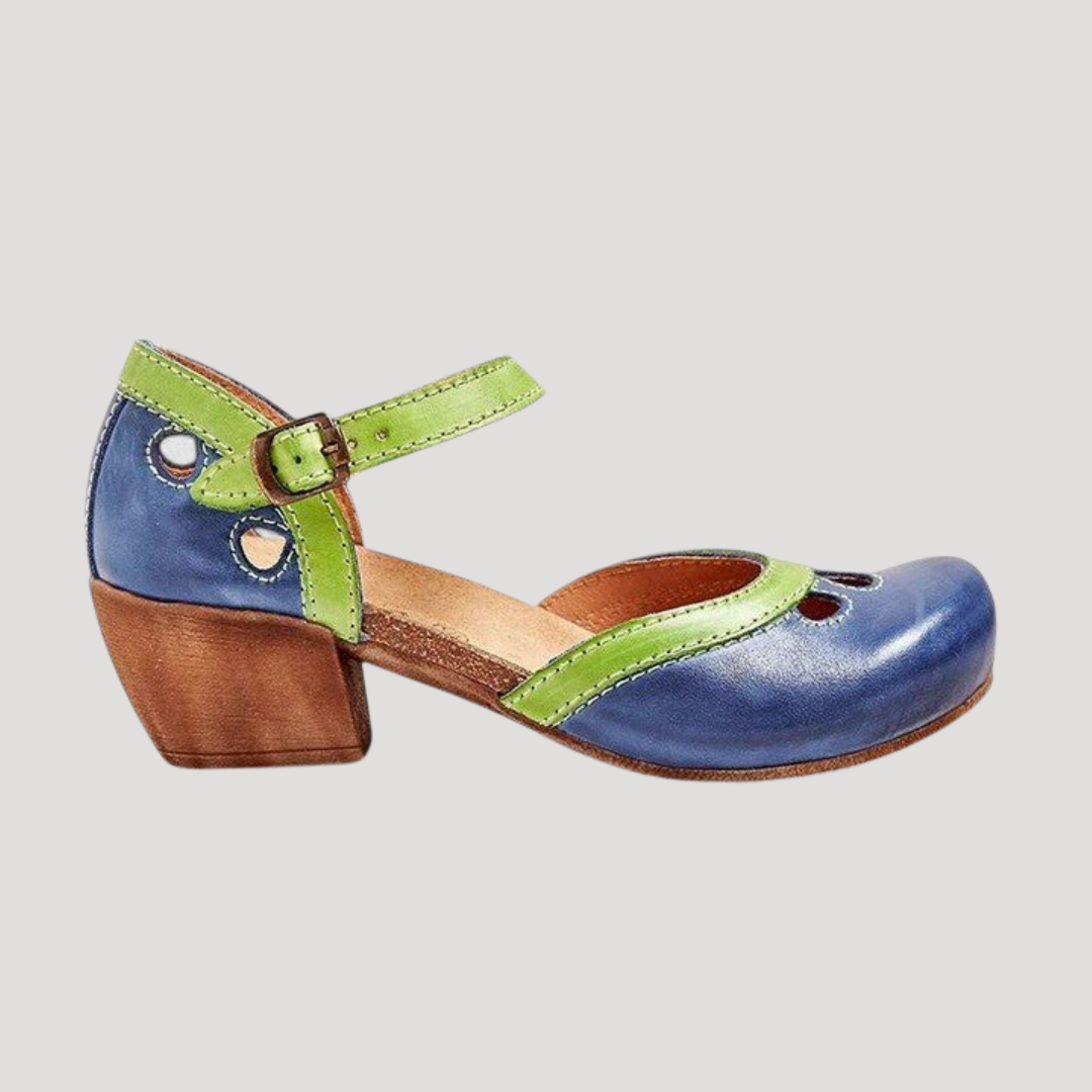 Sandales Femme Bout Fermé Bride Cheville Élégantes
