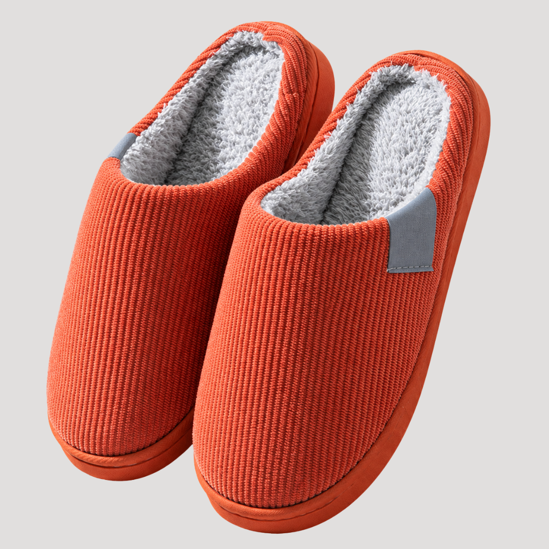Chaussons d'Intérieur Femme Doublés en Peluche