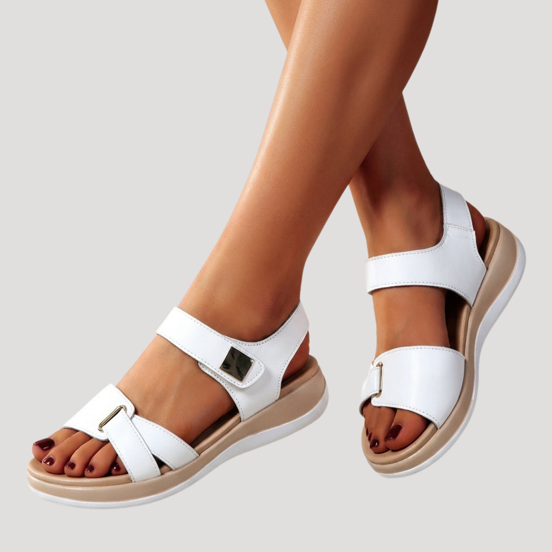Sandales Plates Femme Brides Croisées