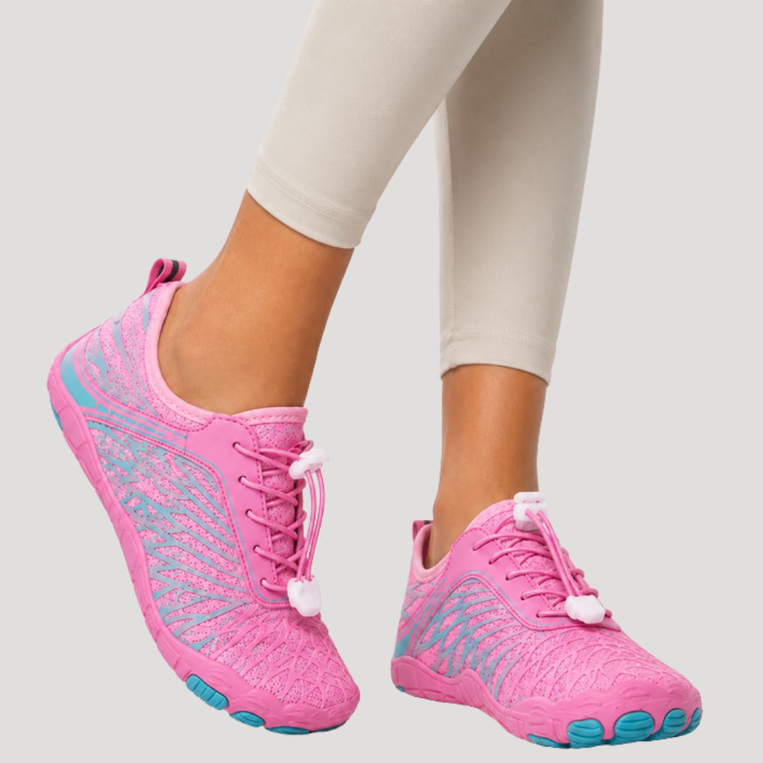 Baskets de Marche Femme Coupe Large