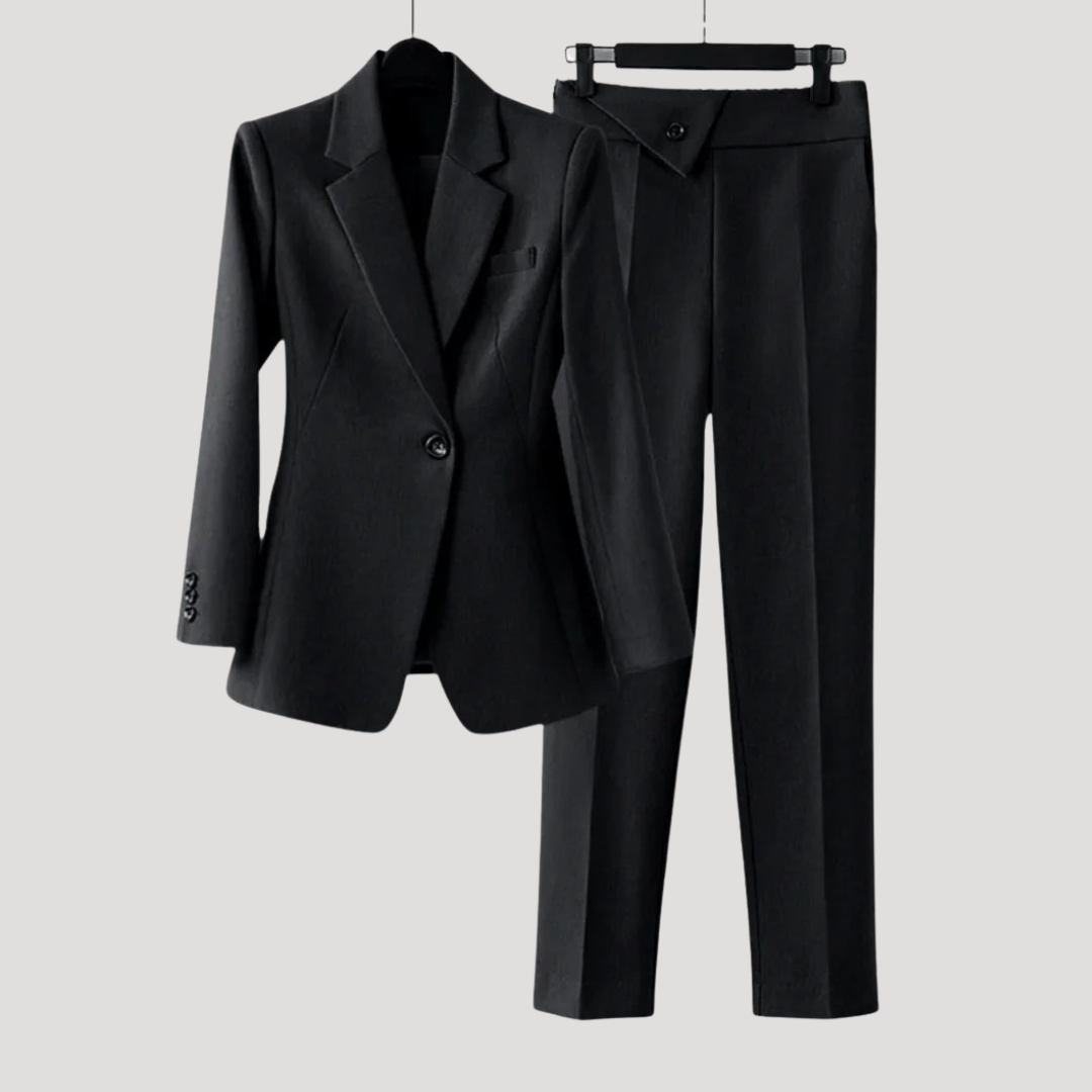 Ensemble Tailleur Femme avec Blazer et Pantalon