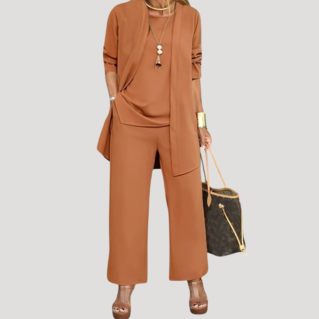 Tailleur Femme Décontracté Chemise et Pantalon