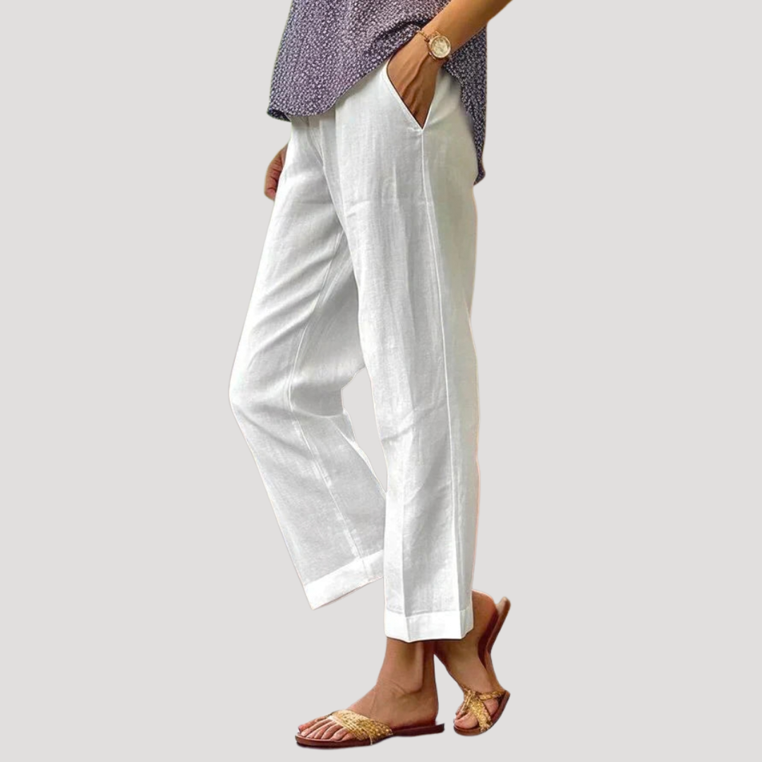 Pantalon femme fluide et léger pour l’été