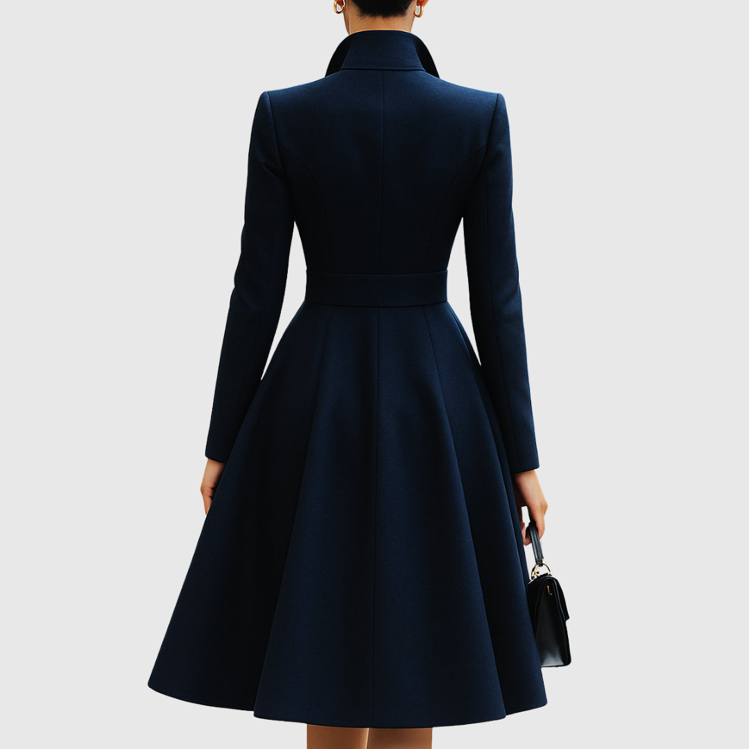 Robe Blazer Femme Cintrée Manches Longues Élégante