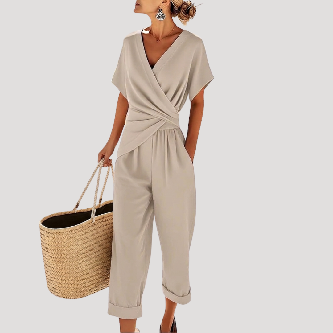 Combinaison Femme Chic Cache Cœur