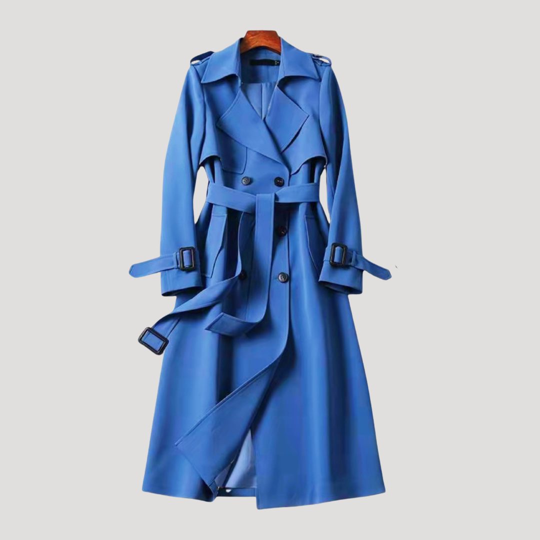 Trench Femme Ceinturé Double Boutonnage