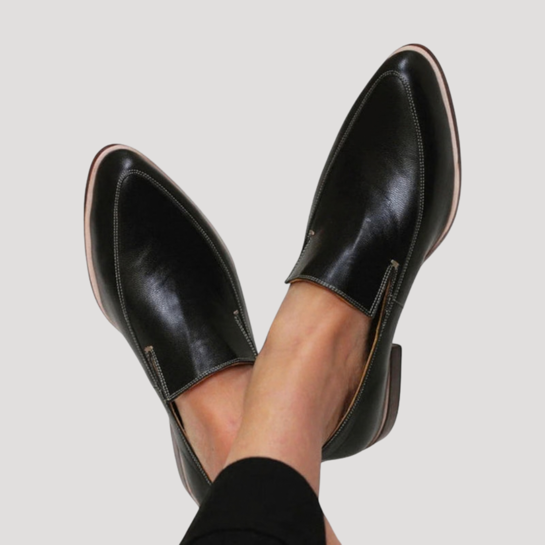 Mocassins confort femme faciles à enfiler
