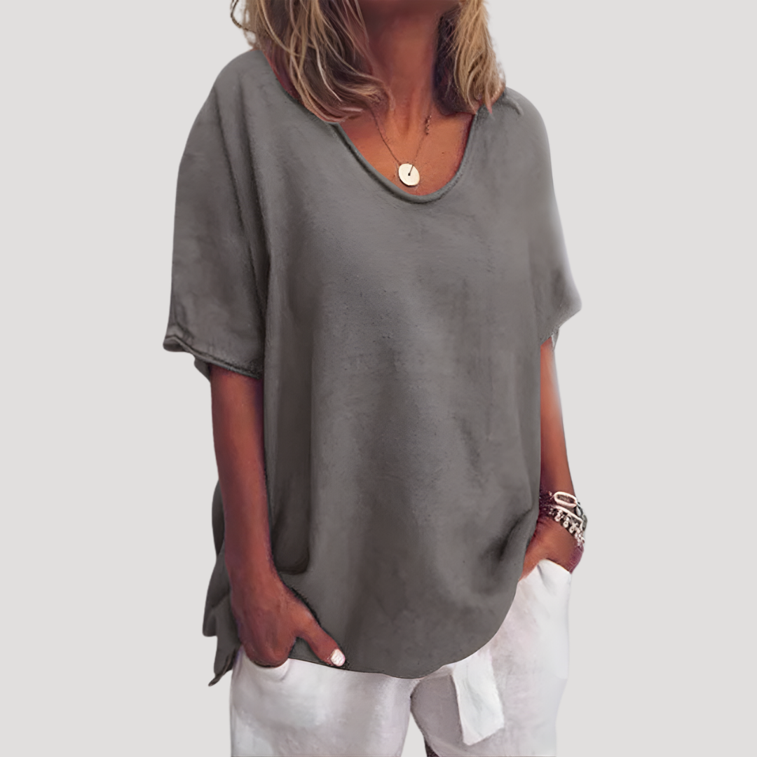 T-shirt Femme Ample Décontracté Confortable