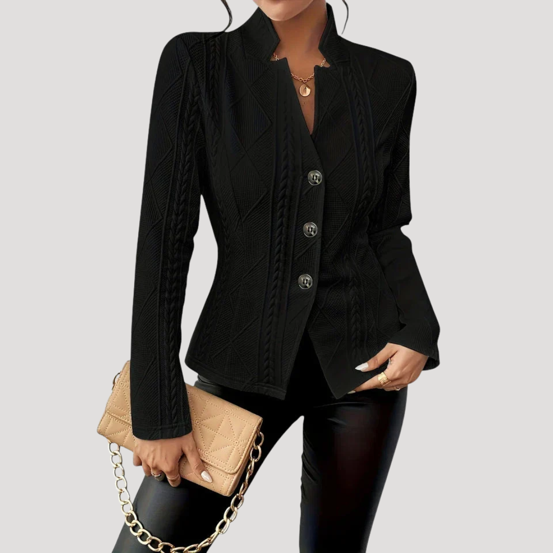 Veste Matelassée Femme Chic Manches Longues