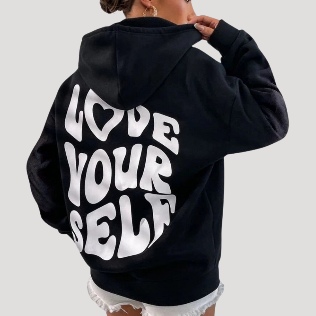 Sweat à Capuche Femme Décontracté Manches Longues