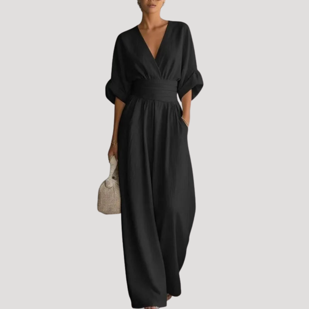 Combinaison Femme Chic Taille Marquée