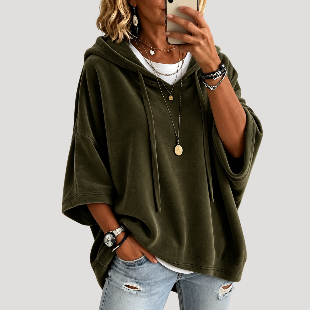 Sweat à Capuche Femme Oversize