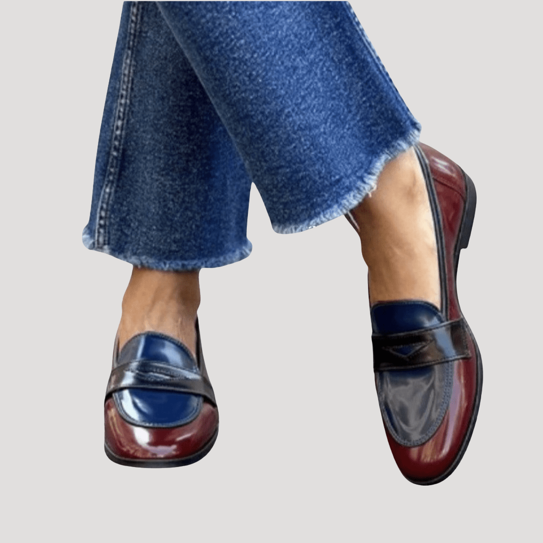 Mocassins Femme Bride Bout Rond Élégants