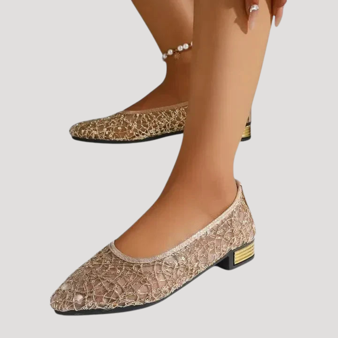 Escarpins Femme Bout Pointu Pailletés Élégants