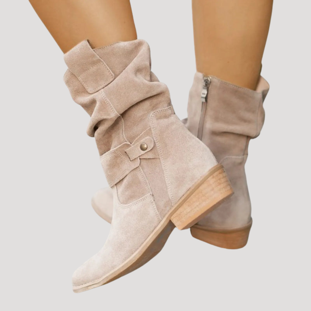Bottines Western Femme à Boucle
