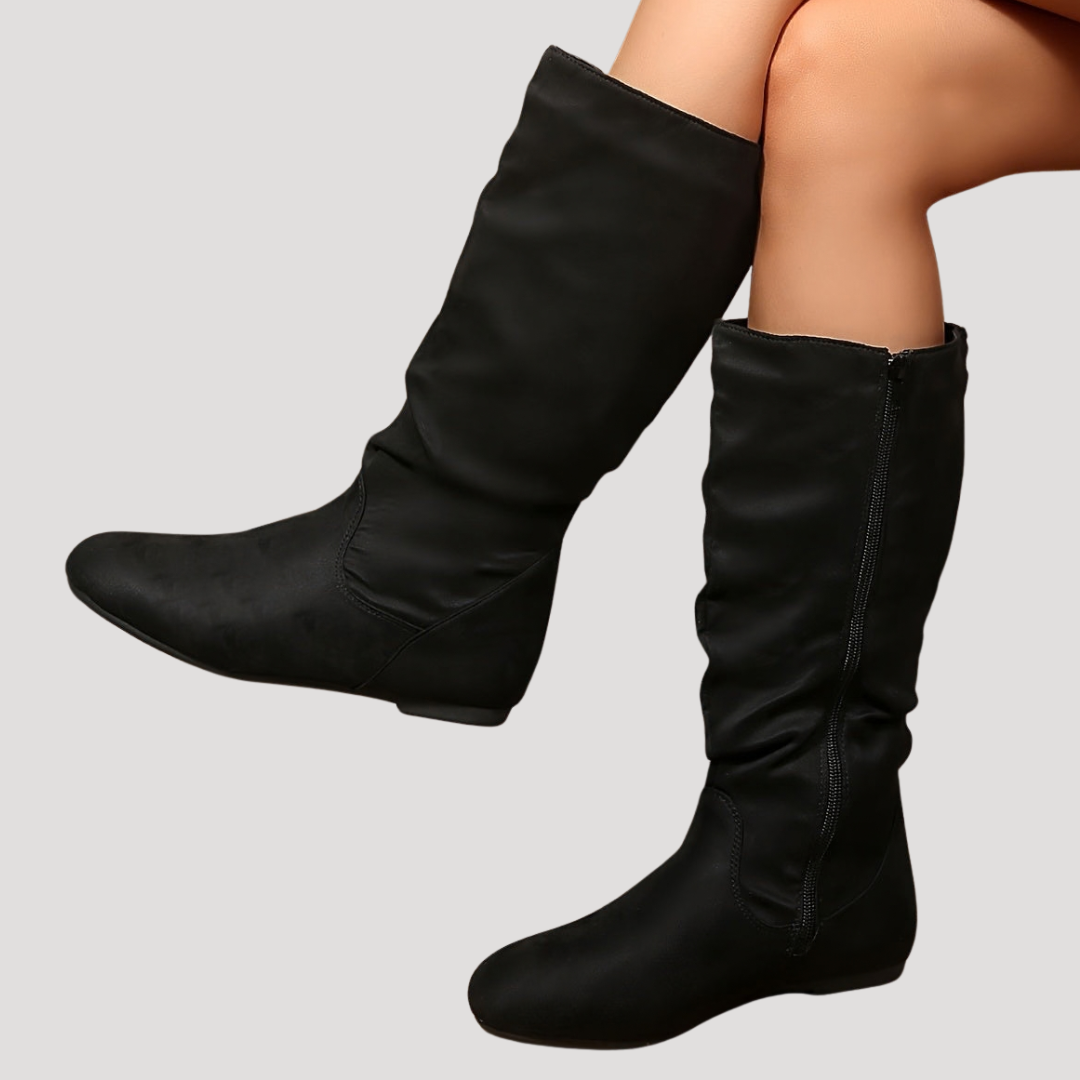 Bottes Femme Mi-Mollet Souples