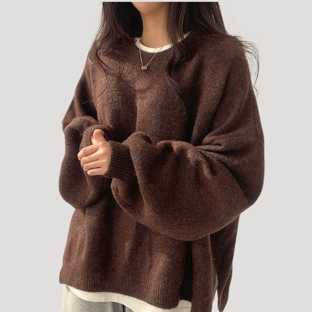 Pull Oversize Femme Manches Ballon