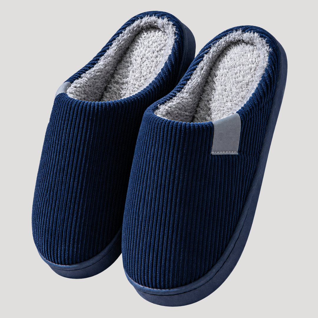 Chaussons d'Intérieur Femme Doublés en Peluche