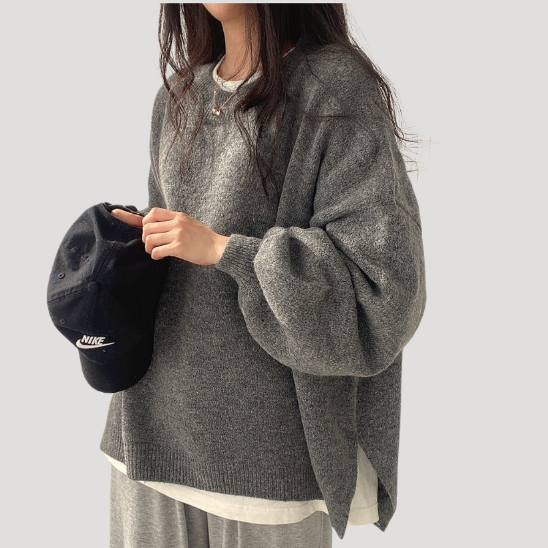 Pull Oversize Femme Manches Ballon