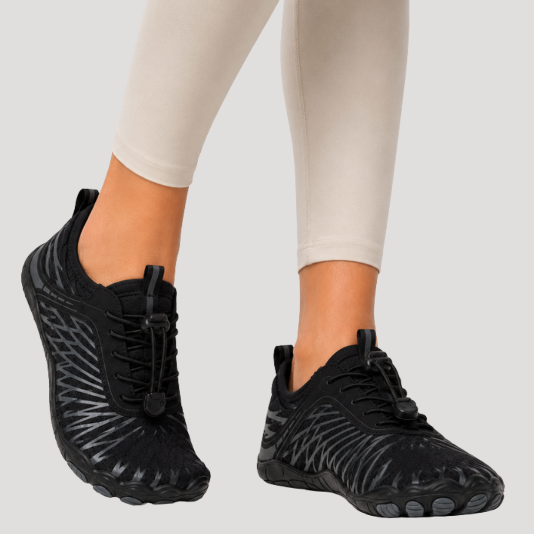 Baskets de Marche Femme Coupe Large