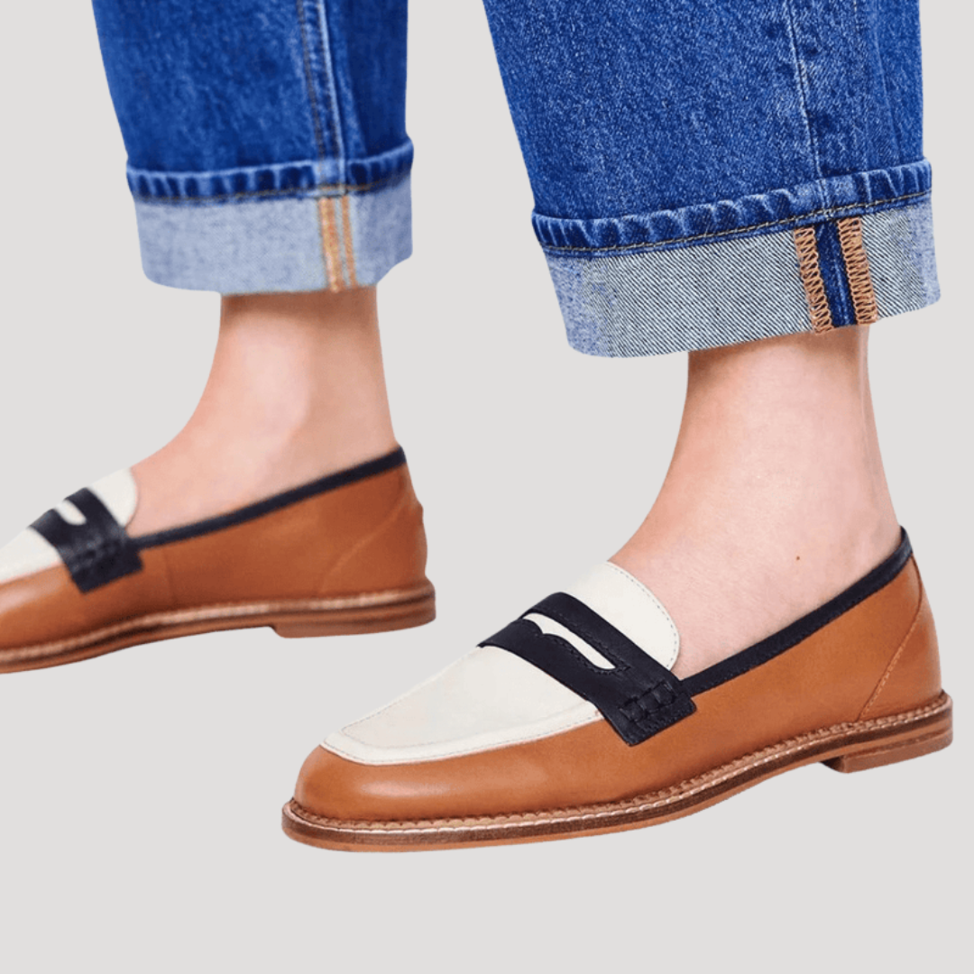 Mocassins casual chic colorés