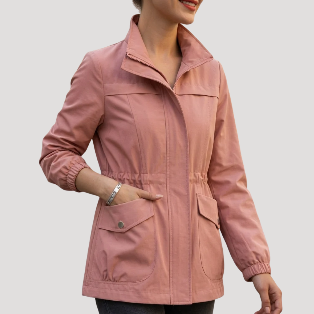 Veste utilitaire femme à taille ajustable