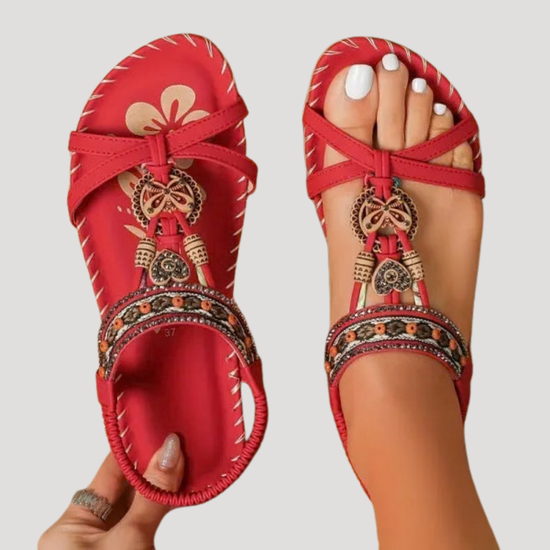 Sandales d'été bohèmes femme