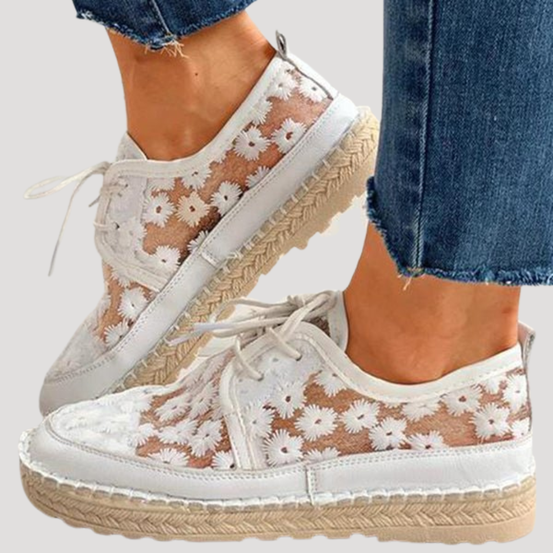 Baskets Mode à Lacets Femme