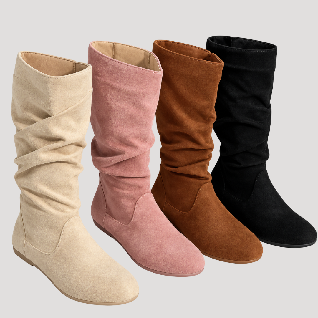 Bottes Femme Mi-Mollet Souples
