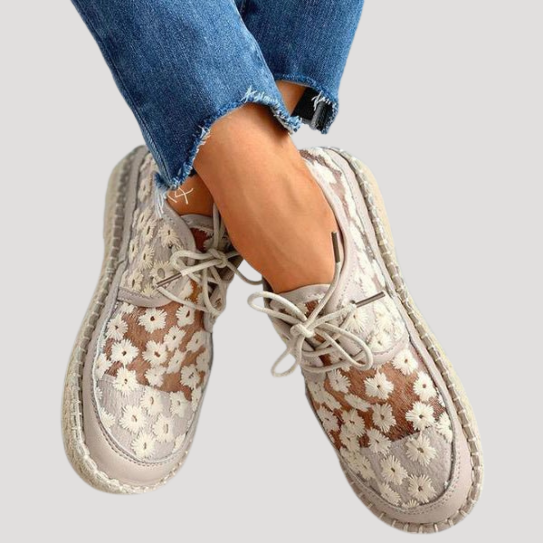 Baskets Mode à Lacets Femme