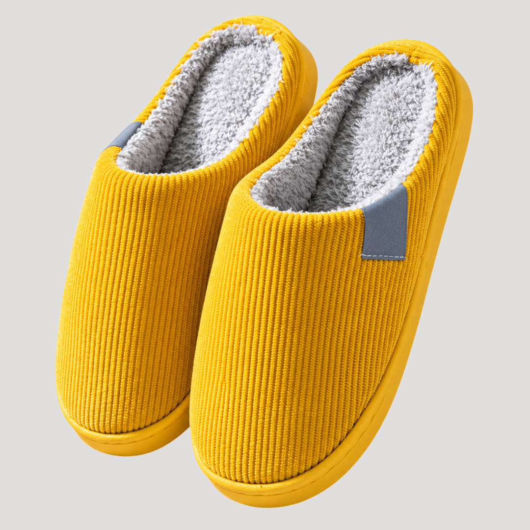 Chaussons d'Intérieur Femme Doublés en Peluche
