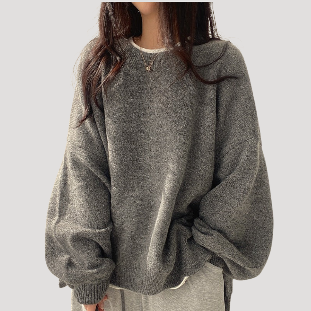 Pull Oversize Femme Manches Ballon