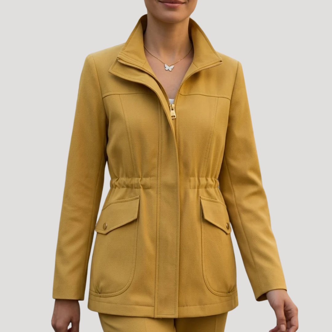 Veste utilitaire femme à taille ajustable