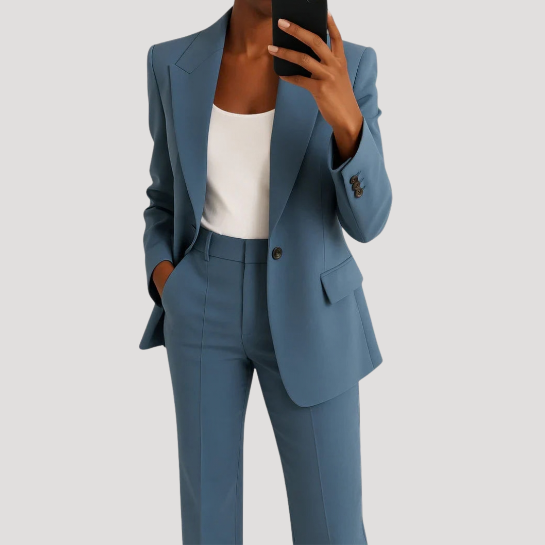 Tailleur Femme Structuré Coupe Élégante