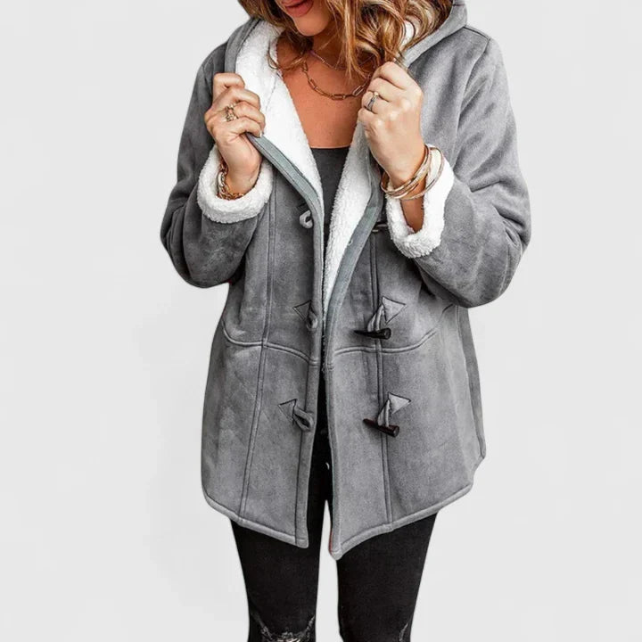 Manteau Femme Doublé Polaire Décontracté