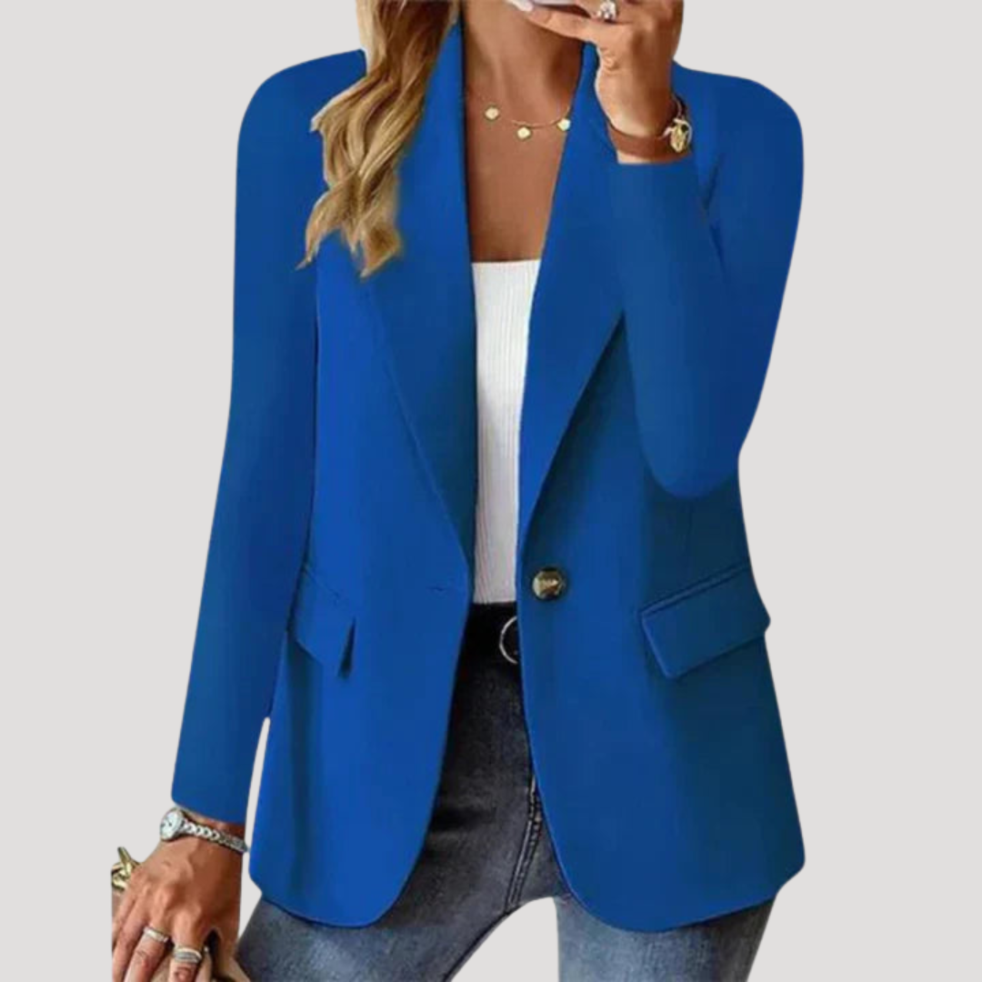 Veste de Costume Femme Chic Manches Longues