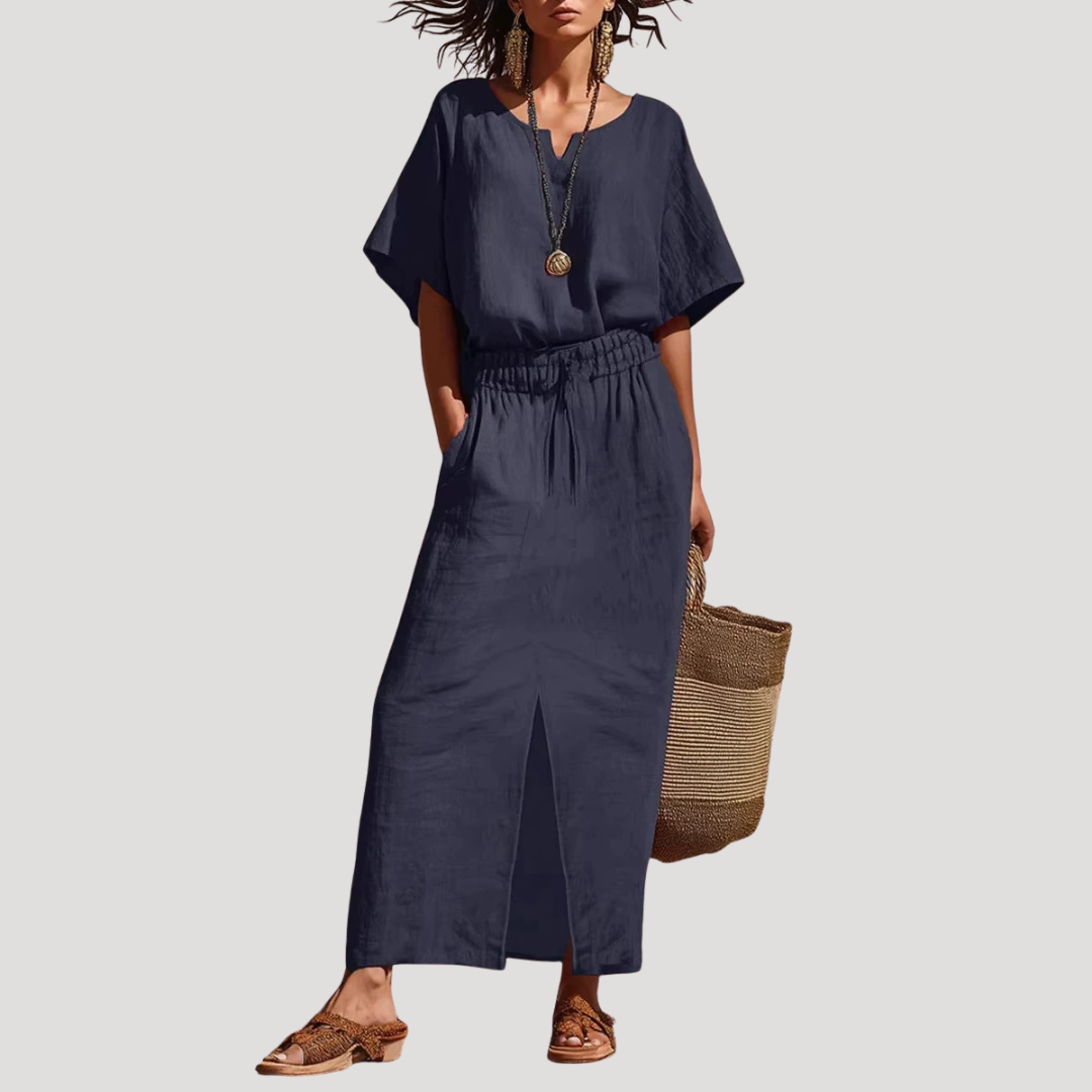 Ensemble Été Femme Coupe Ample Élégante