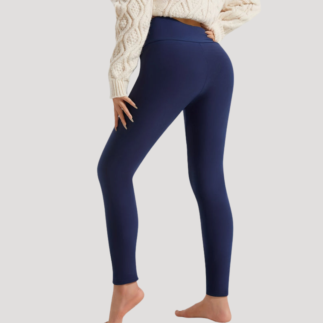 Legging femme taille haute thermique