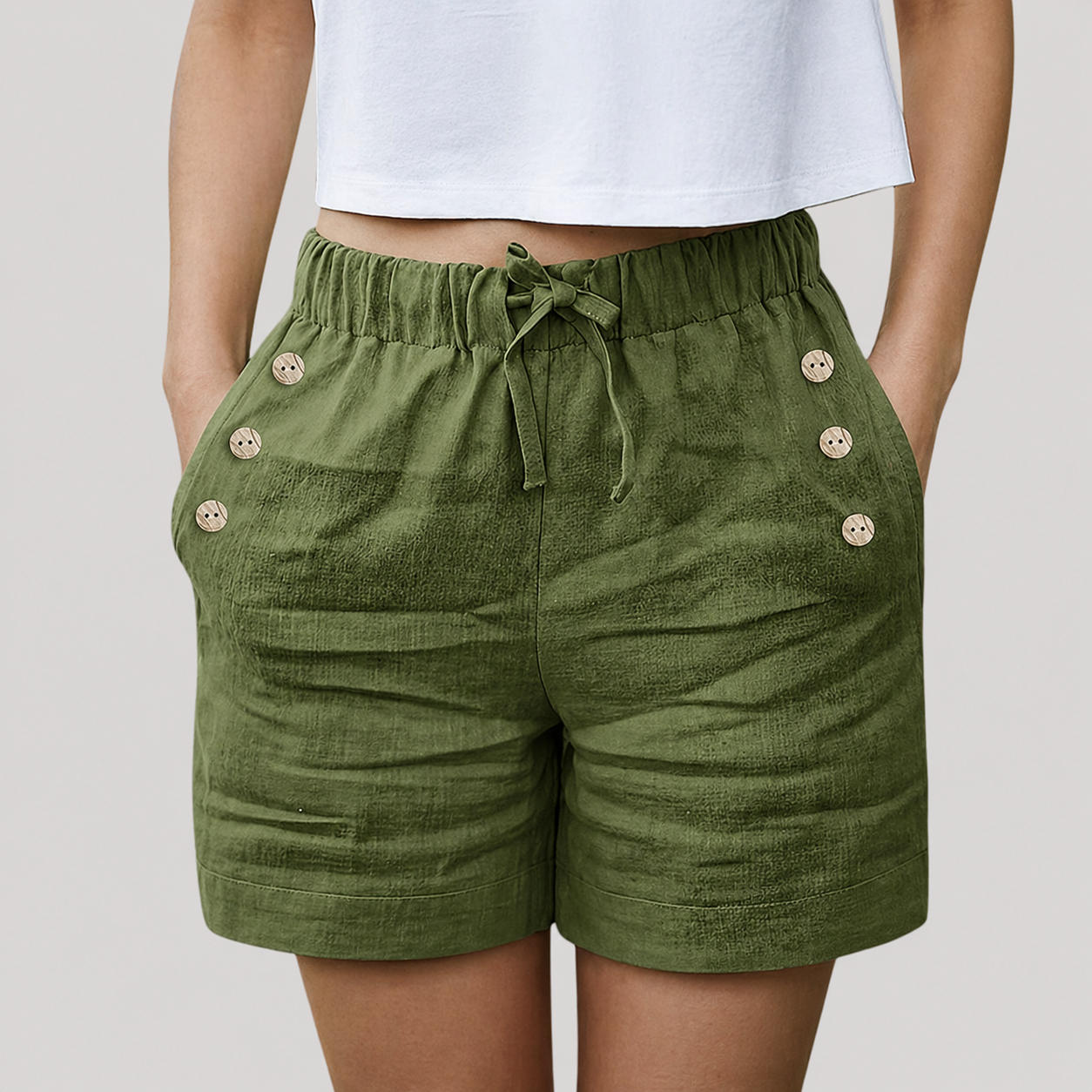 Short Femme Confort Taille Ajustable