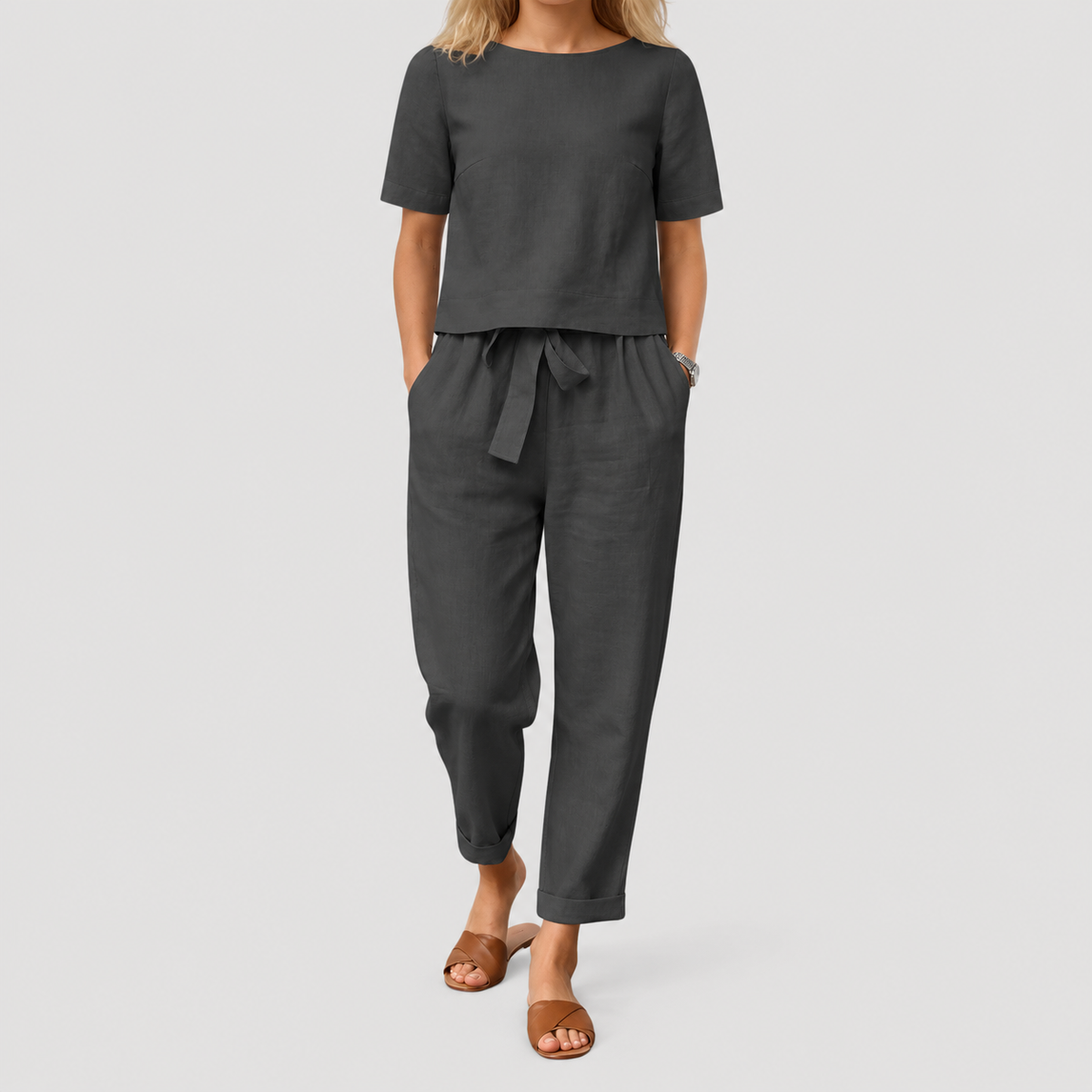 Ensemble Femme Décontracté Pantalon Confort