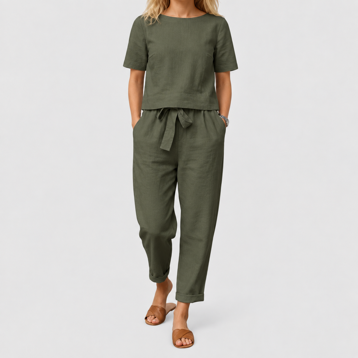 Ensemble Femme Décontracté Pantalon Confort