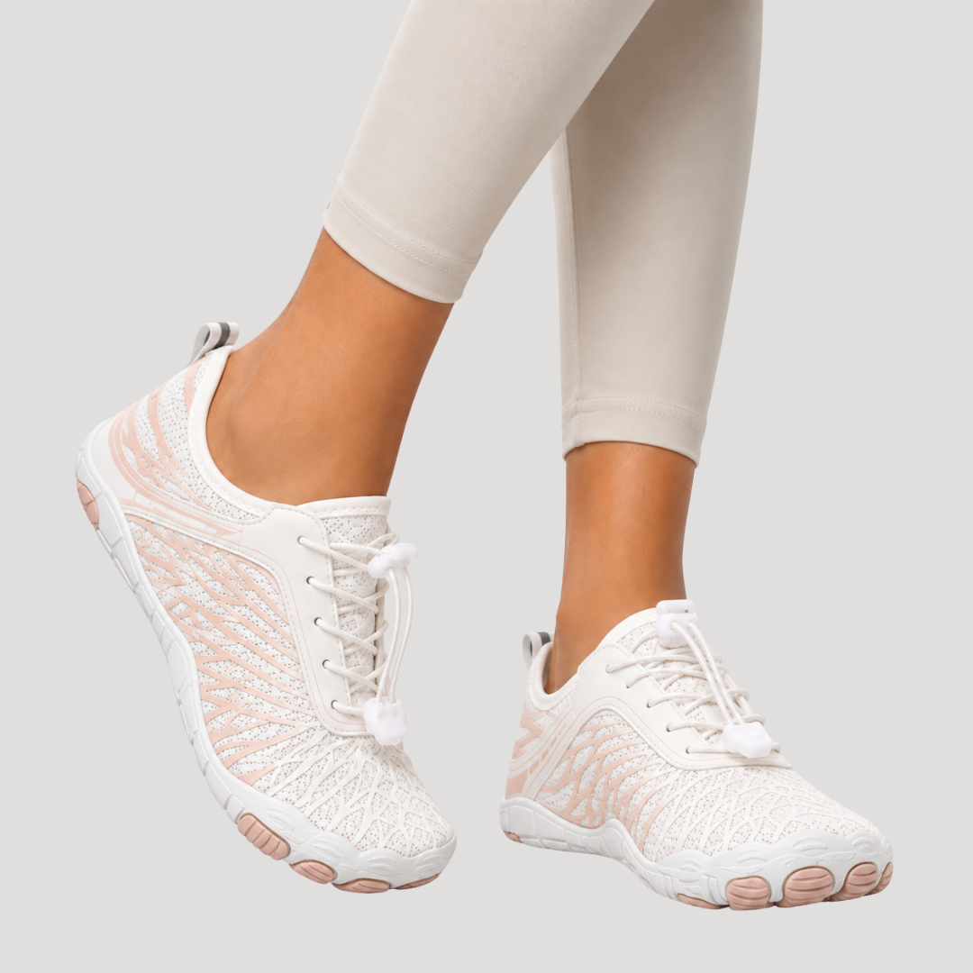 Baskets de Marche Femme Coupe Large