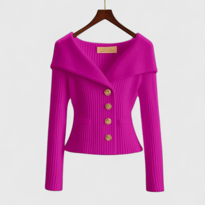 Pull Femme Chic Col V Manches Longues
