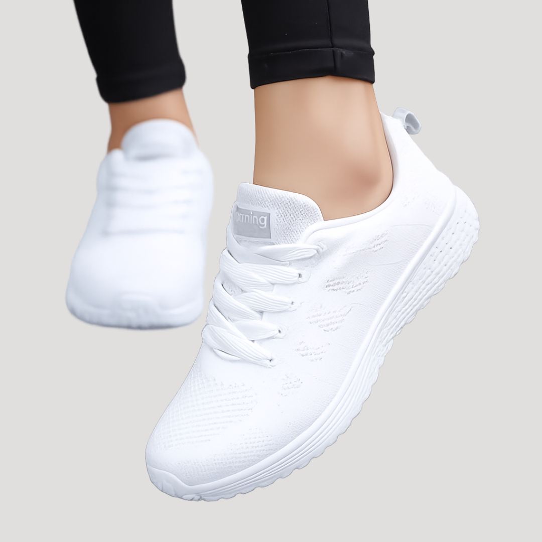Sneakers confort femme respirantes