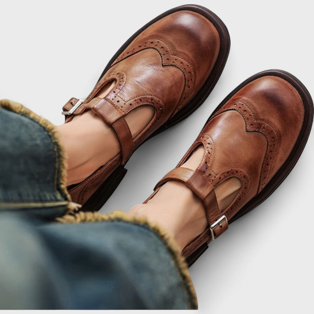 Chaussures Mary Jane vintage femme